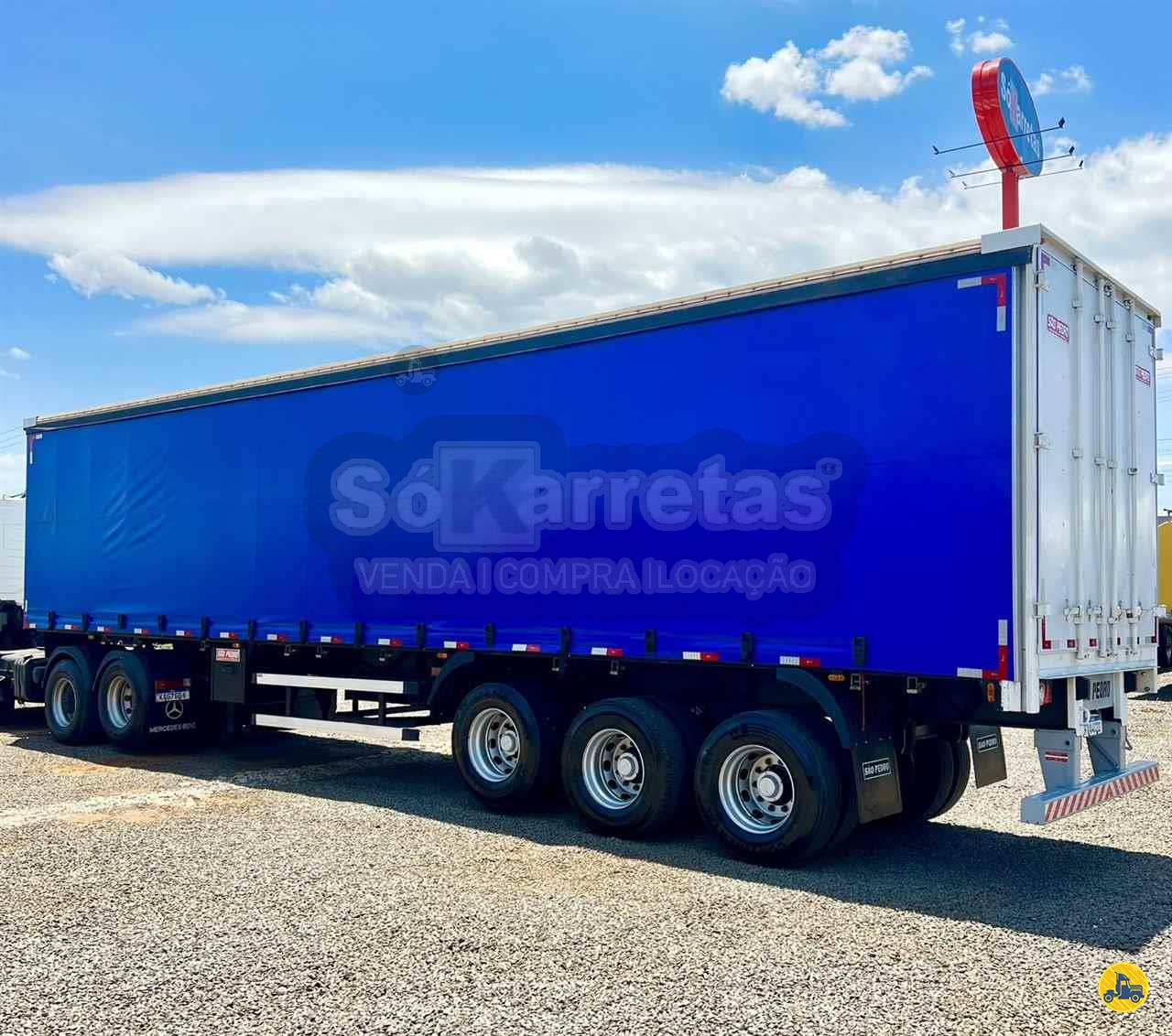 CARRETA SEMI-REBOQUE BAU SIDER Reta SóKarretas PAULINIA SÃO PAULO SP